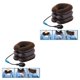 thumbnail image 1 of Soidarity Camilla de cuello inflable de 3 capas, aparato de tracción Cervical de aire, soporte de Tractor, almohada de soporte de estiramiento para masaje 25x21x19cm 2piezas Soidarity CBP591917, 1 of 5