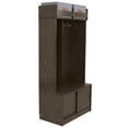 thumbnail image 3 of Little Partners Deluxe Cabinet Cubby Organizer, Learn 'N Store Wooden Classroom Cubbies Compartment Lockers for Storage of Toddlers and Kids Coats, Equipment, Backpacks (Premium Charcoal), 3 of 15