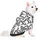 thumbnail image 2 of Fotbe Hand Drawn Snake Sudadera con Estampado para Perros Pequeños – Suéter con Capucha para Mascotas, Tela Suave de Forro Polar con Bolsillo-Small, 2 of 7