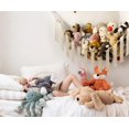 thumbnail image 2 of Hamaca de esquina para guardar animales de peluche, tamaño XL, con luz LED, 2 of 6