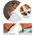 thumbnail image 2 of FMSHPON Cute SnowmanVintage Lantern Xmas Christmas Tree Skirt Stand Mat for Holiday Party Decoration Indoor Outdoor 36 inches, 2 of 6