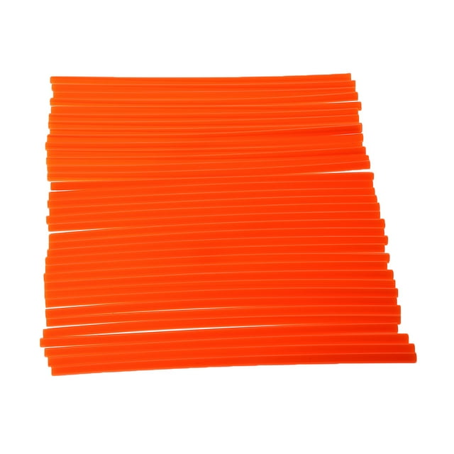 Almencla 36 Pcs Enveloppes de Rayons de Jante de Motocross Universelles - Orange