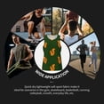 thumbnail image 7 of Gukieu Bold Squirrel Silhouettes Print Men's Quick Dry Fitness Vest, Round Neck Sleeveless Fitness Bodybuilding Top-Small, 7 of 7