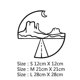 thumbnail image 4 of Mountain Car Decal Car Truck Body Side Door Sticker Decal Graphic Universal Car Side Door Stickers, 4 of 5