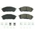 thumbnail image 1 of Power Stop Brake Pad 17-2208 Z17 Evolution; FMSI Number D2208; Ceramic Brake Pads; Set Of 4; With Premium Stainless Steel Hardware, 1 of 4