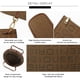 thumbnail image 5 of Queenoris Bolso de mano para mujer, bolsos de diseñador de moda con asa superior, bolsos de hombro clásicos de gran capacidad, 5 of 5