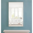 thumbnail image 2 of Metal frame Rectangle Mirror 24 inch Silver, 2 of 3