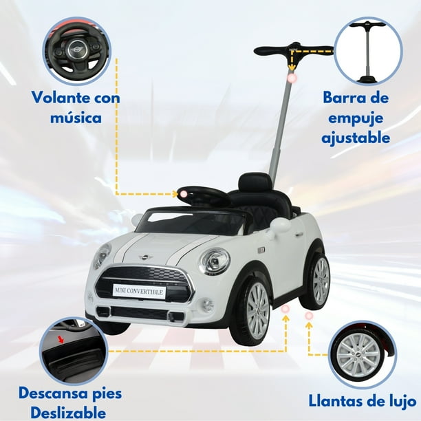 Outlet Montable Mini Cooper Montable Rosa Carro Electrico Montable
