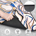 thumbnail image 3 of LAKIMCT Liquid Marble Print Car Mats, Neoprene Front Rear Floor Mats for Cars, Waterproof Anti-Slip Car Floor Mats Full Set, Universal(4 Pcs), 3 of 6
