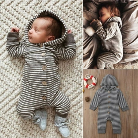 Baby Kids Boys Girls Hooded Romper Jumpsuit Nightgowns Sleepwear Clothes  Outfits | Walmart Canada