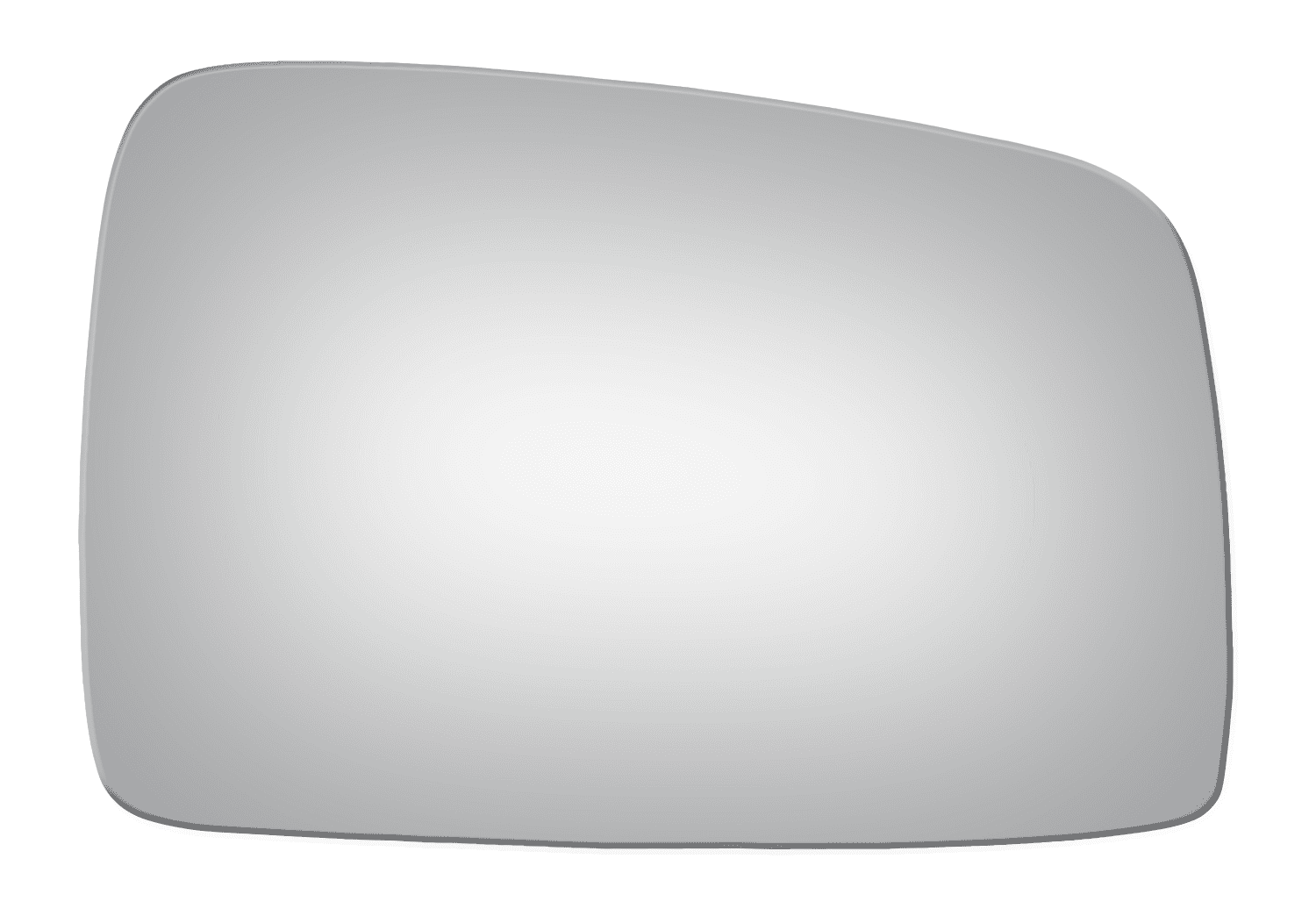 Burco Side View Mirror Replacement Glass - Clear Glass - 5256