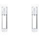 thumbnail image 3 of Guardurnaity Bomba de loción recargable ABS portátil y respetuosa con el medio ambiente para botellas de pulverización duraderas y prácticas Cabeza redonda 50ml 2Conjunto, 3 of 6