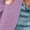 Purple, variant on ZyeKqe Womens Tunic Tops Casual Summer Crew Neck Short Sleeve Tshirts Color Block Loose Fitted Blouses