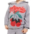 thumbnail image 3 of Minnie Mouse Toddler Girls' Graphic Hoodie and Matching Sweatpants Set, 2-Piece, Sizes 12M-5T, 3 of 7