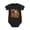 Black, variant on Wooden Toy Train Blocks Pattern Baby Bodysuit, 100% Cotton Short Sleeve Snap Romper, 0-12 Months