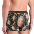 thumbnail image 4 of Xmyrz Valentine's Day High Waisted Underwear For Men Boxers All Matching Recreation Elastic Waist Print Personality Loose Fit Underpants, 4 of 4