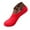 Red, variant on Women's Winter Warm Leopard Print Non-Slip Home Indoor Thermal Slip-Resistant Cozy Socks in Black