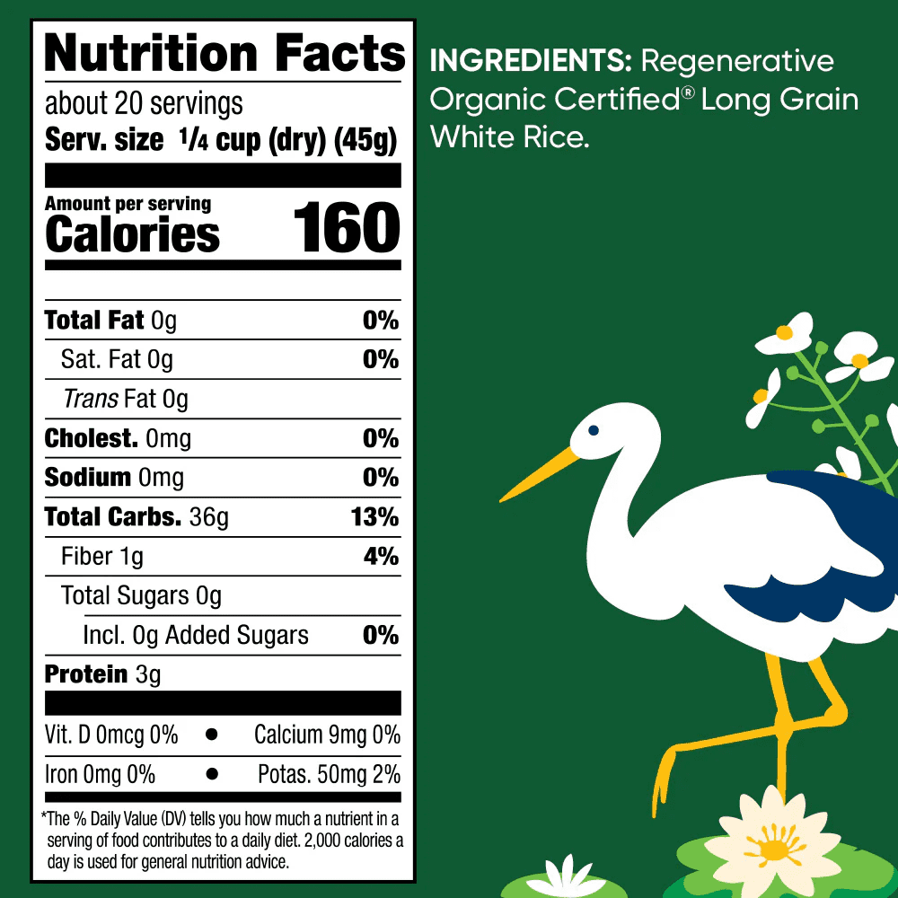 Lundberg Organic Long Grain White Rice, Lundberg Organic Long Grain White