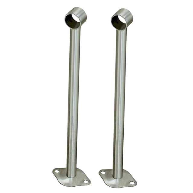Armario palanca de tubo Soporte de techo Soporte de enchufe de 25mm de 400mm Zulema Soporte de tubería de armario