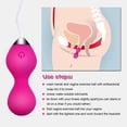 thumbnail image 4 of Bolas vaginales juguetes sexuales para mujer Vagina apretar ejercicio bolas chinas Kegel vibrador de Ben Wa Geisha músculo pélvico bolas entrenador, estimulador clítoris huevo vibrador inalambrico sex, 4 of 4