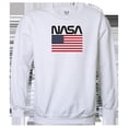 thumbnail image 1 of Rapid Dominance NAS2-WO2-WHT-02 Worm 2 Graphic Crewneck Sweatshirt, White - Medium, 1 of 1