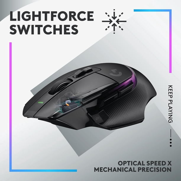 Logitech G502 X PLUS LIGHTSPEED Wireless RGB Gaming Mouse