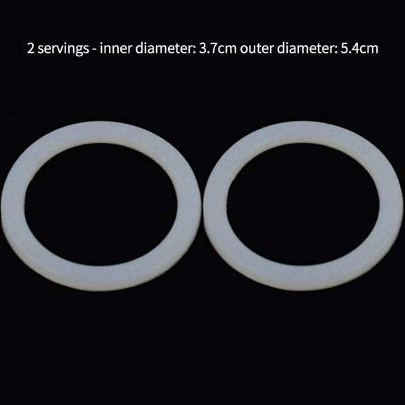 2Pcs For 2/4/6/9 Cup Silicone Sealing Ring Gaskets Sealing Ring Moka Pot Coffee Maker Filter Accessories Kitchen Accessory