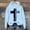 Light Blue, variant on SIYUDAN Women's Sweatshirts Hoodies Jesus Loves You Hoodie Oversized Graphic Hoodies For Women Hoodie For Women Pullover Womens Fall Outfits 2025 Preppy Teen Clothes