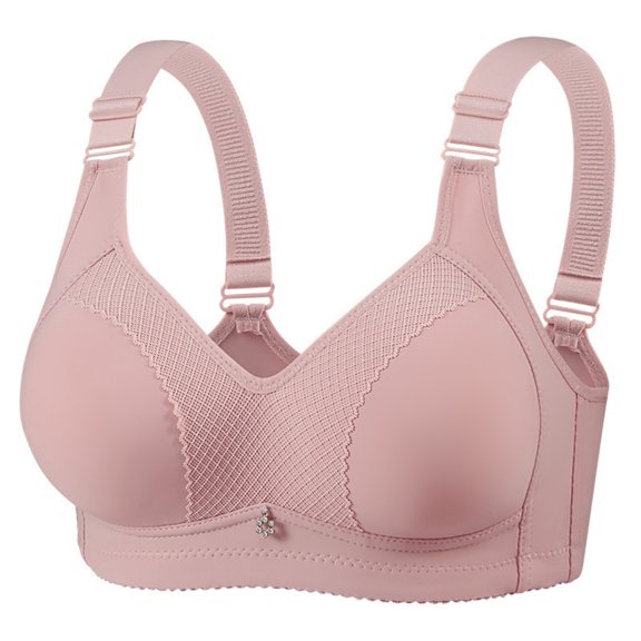 Tbopshirt Bras for Women Push Up Bra Large Size Comfortable Breathable and Gathered Thin Cups Underwear Daily Bra