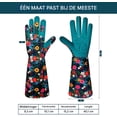 thumbnail image 2 of Guantes de jardinería para mujer, duraderos, resistentes a cortes y perforaciones, con protección para los brazos., 2 of 7