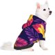 thumbnail image 2 of Balery Purple Flower Sudadera con Capucha para Perros Pequeños – Ropa para Mascotas, Disfraz para Perros y Gatos, Ideal para Fiestas y Cosplay-Large, 2 of 7