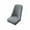 A Black, variant on Large Dining Chair Covers Half Elastic Slipcovers for Curved Back Chairs with Stretchable Fabric for Easy Installation and Protection