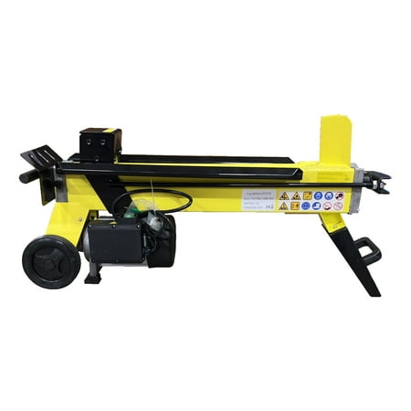 HPDAVV 5Ton Wood Splitter Manual Log Splitter - Heavy Duty Hydraulic Wood Electric Log Splitter TELS-5TH