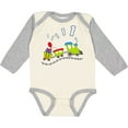 thumbnail image 3 of Inktastic 1st Birthday Party Train Boys or Girls Long Sleeve Baby Bodysuit, 3 of 5