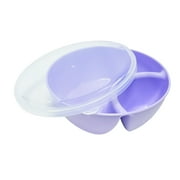 YourZone 18oz Divided Bowl Pink