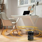 Honeywell Black 1500W Electric 2 Speed 360 Degree Fan Space Heater for Small Rooms