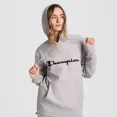 thumbnail image 2 of Champion Adult Sizing Iconic Embroidered Hoodie - Light Gray Heather, 2 of 6