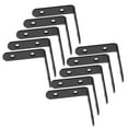 thumbnail image 4 of HEALEEP 12Pcs Right Angle Corner Brackets for Furniture and Cabinet Shelf Supports 6.50X6.50X1.90CM, 4 of 8