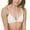White, variant on Cqxid525 Clothing Womens Bras Women's Thread Triangle Bra Wireless Lightly Lined Bralette Top Criss Cross Beauty Back Out Mini Bras
