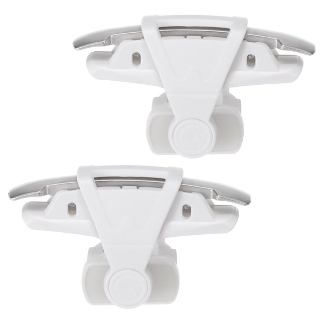 Unique Bargains Gaming Trigger Mobile Game Controller 1 Pair Fire Keys Sensitive Shoot Adjustable Buckle White