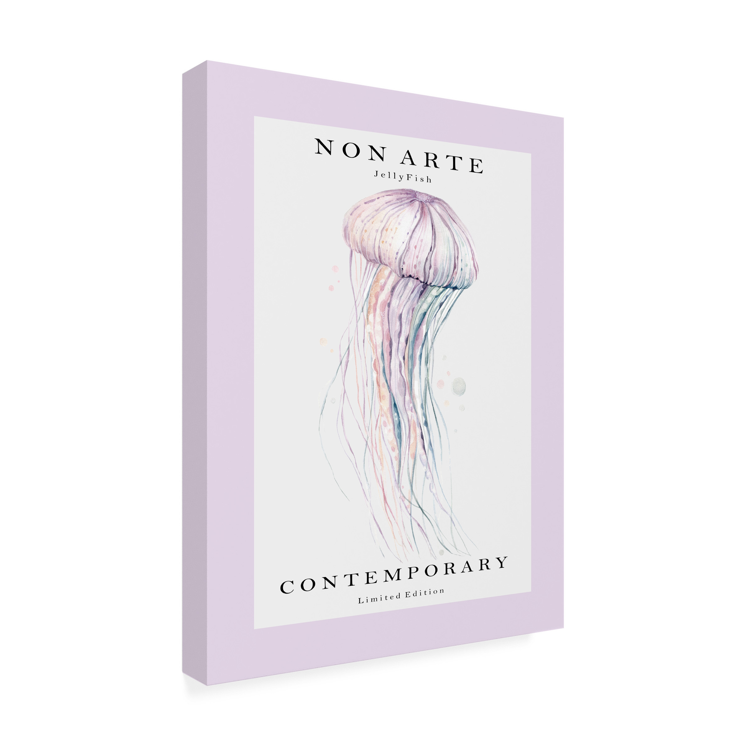 Rikke Londager Boisen 'Non Arte Jellyfish' Canvas Art