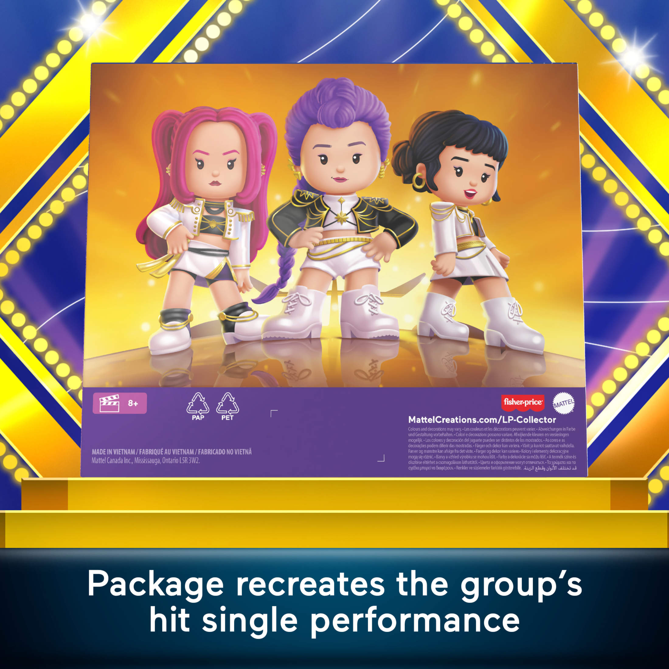 Little People Collector KPop Demon Hunters HUNTR/X Set photo 4