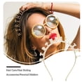 thumbnail image 3 of Diadema Minnieouse Accesorio para el cabello Dorado, 3 of 5