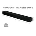 thumbnail image 2 of 48" Solid Fir Wood Fireplace Mantel - Floating Wall-Mounted Shelf with 50lb Capacity, Modern Farmhouse for Living Room & Kitchen, 2 of 11