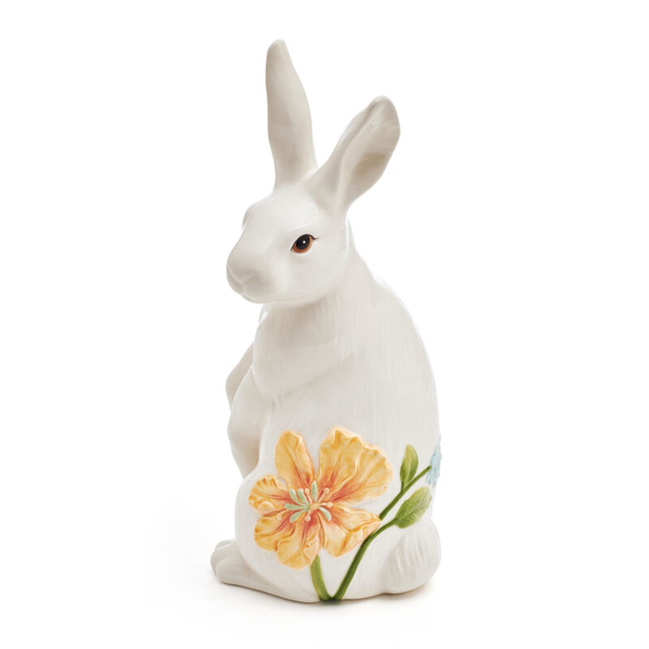 Fitz and Floyd Meadow Rabbit Earthenware Decorative Figurine