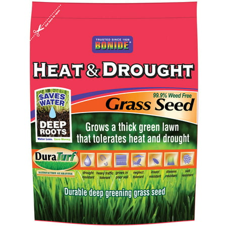 Bonide 60257 20 Lb Heat and Drought Grass Seed