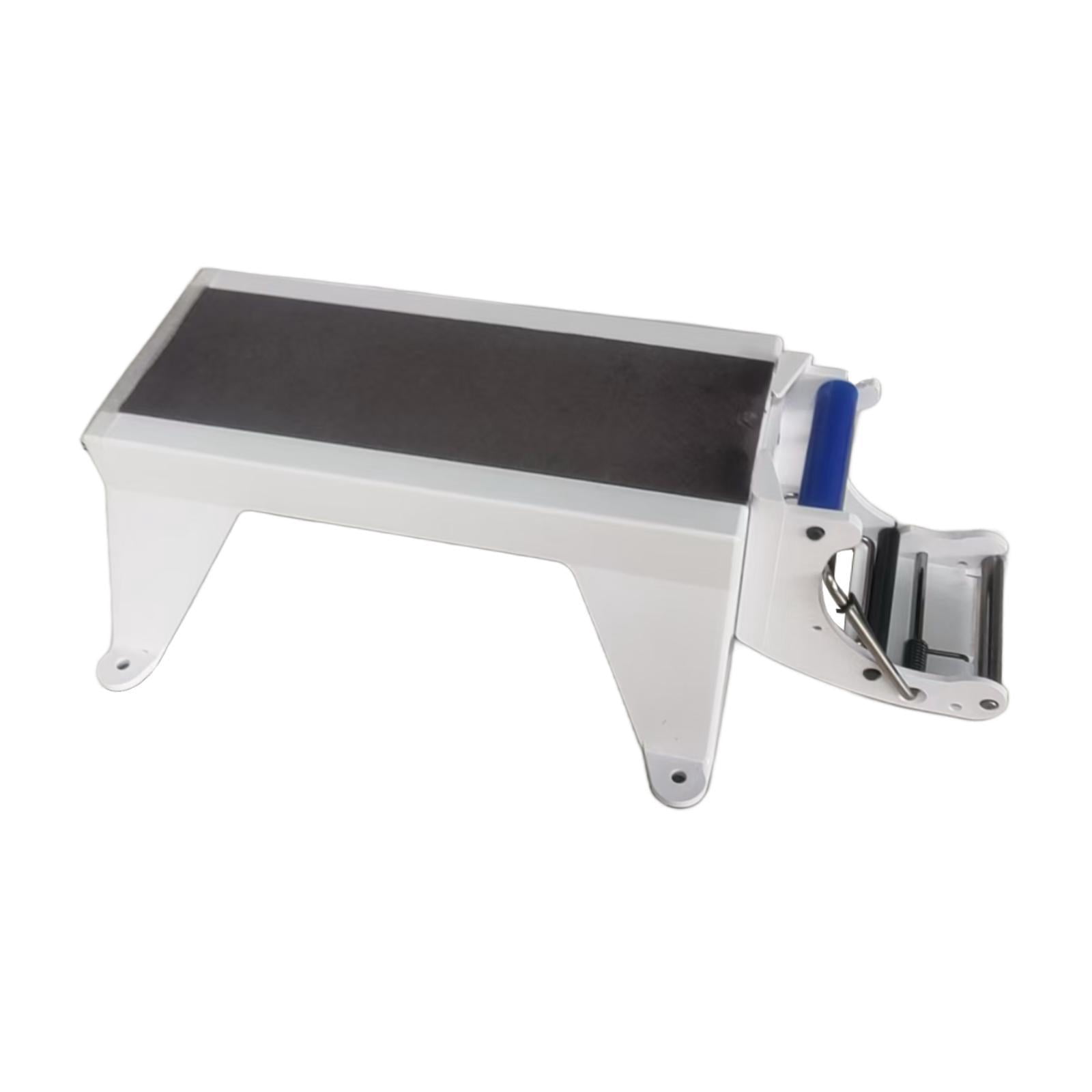 figatia Packing Tape Dispenser Tape Cutter 33.6x19x10cm Compact Built in Serrated Blade Space Saving for Shipping, Carton Accessories White
