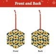 thumbnail image 2 of Rocae Sunflowers for Acrylic Christmas Pendant Ornament for Festive Decor Hanging Pendant,Perfect for Home and Office-Hexagon, 2 of 7