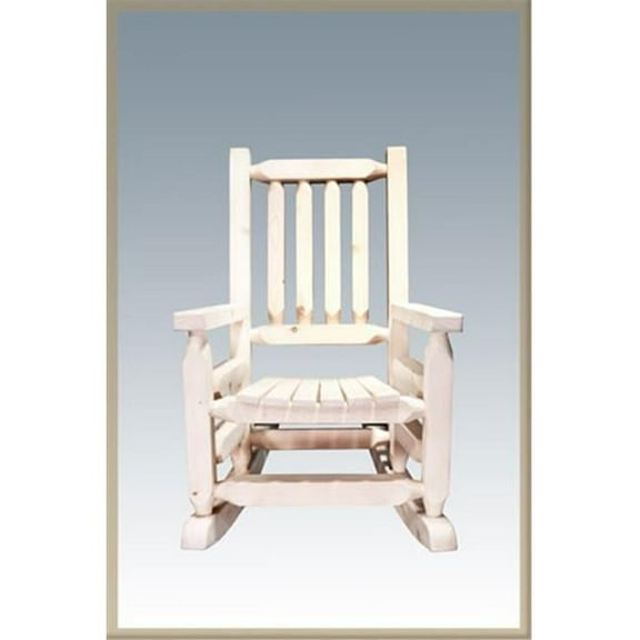 Homestead Collection Rustic Rocker, Childs Lacquered