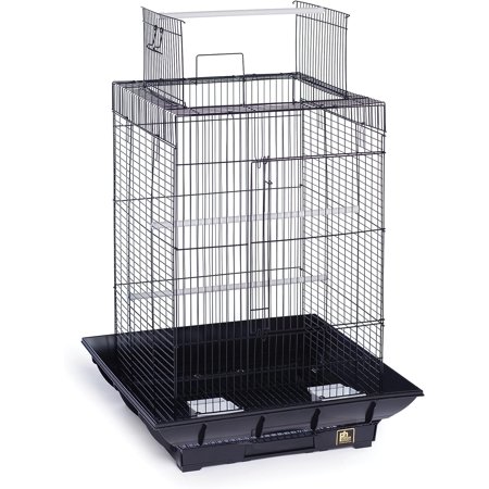 Prevue Hendryx SP851B/B Clean Life Play Top Cage, Black